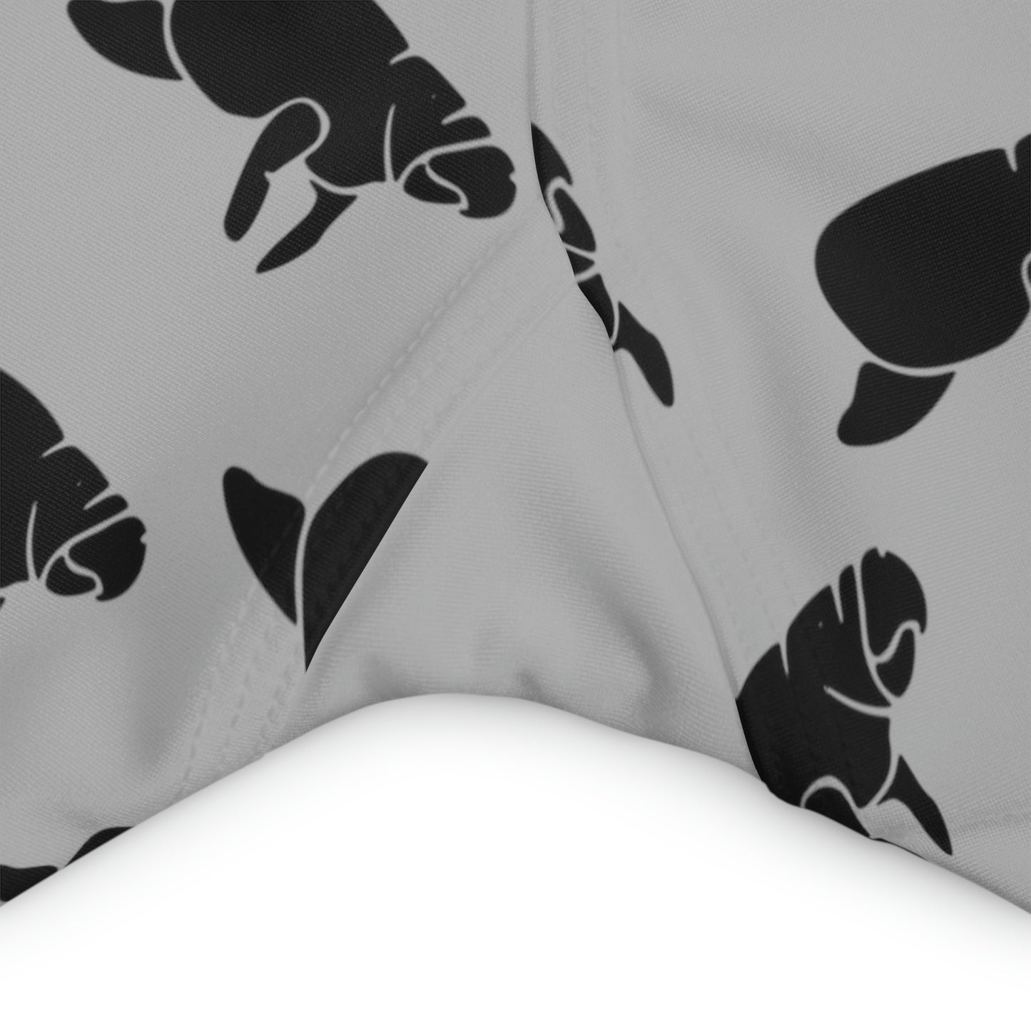 Manatee Print High Waisted Yoga Shorts | Womens