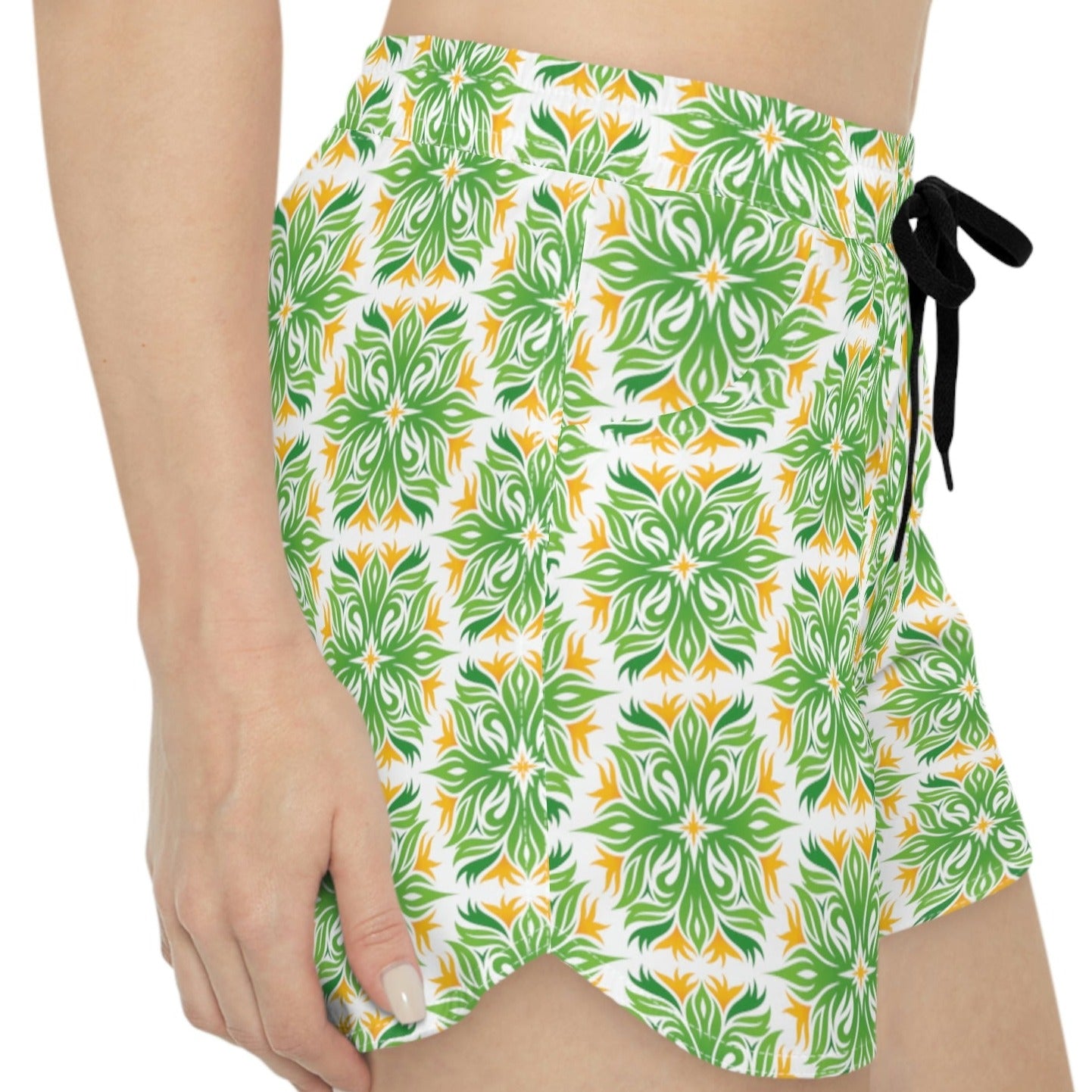 Flower Burst Casual Shorts | Womens