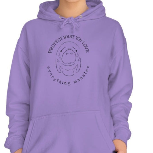 Violet Classic Manatee Hoodie | Womens