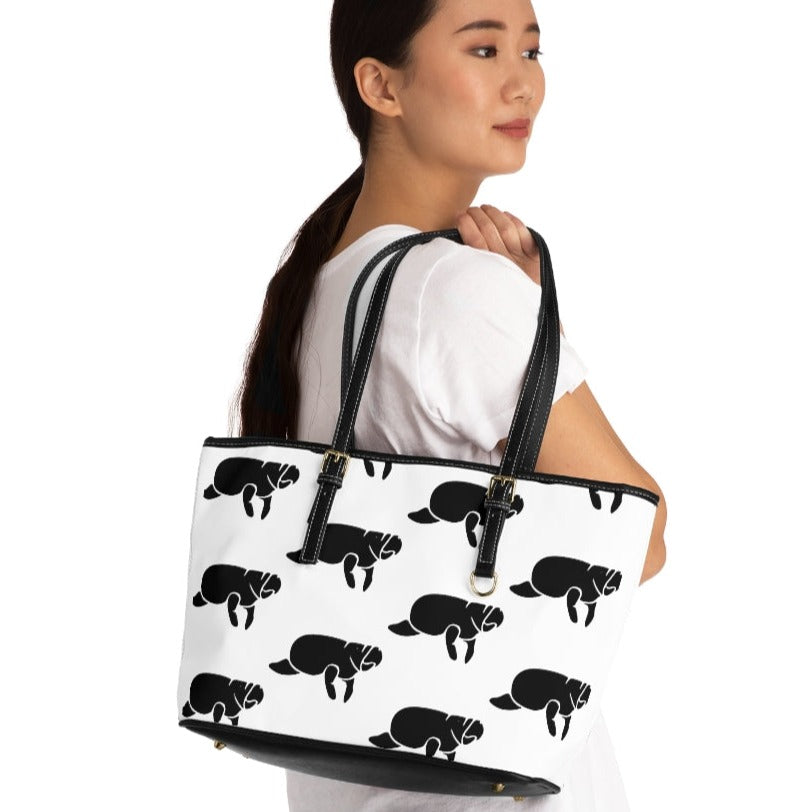 Manatee Print Shoulder Bag | Womens
