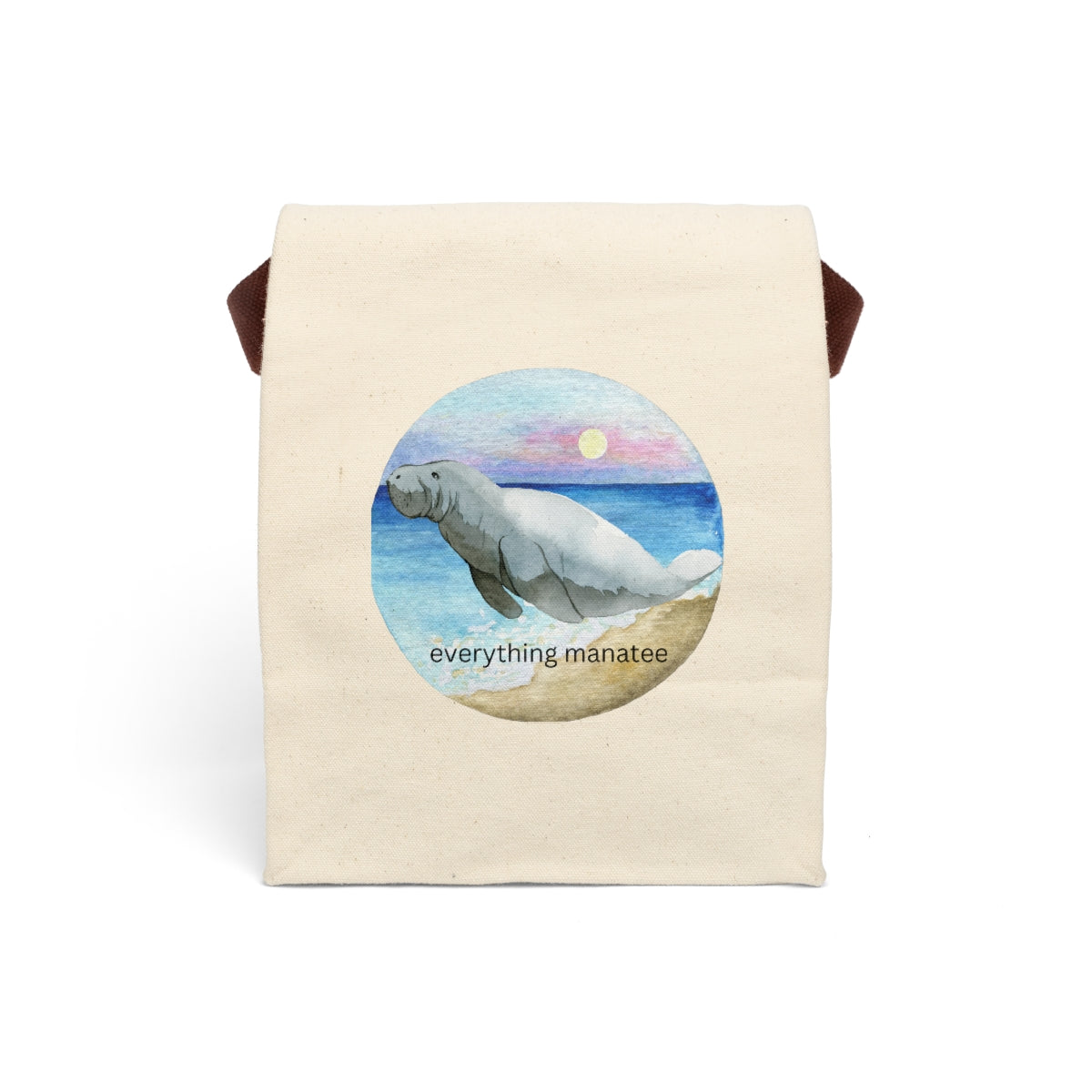 Sunset Manatee Lunch Bag | Womens