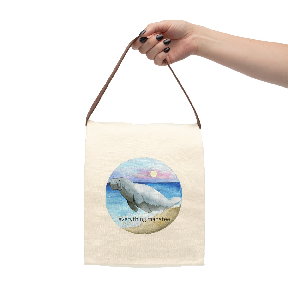 Sunset Manatee Lunch Bag | Womens