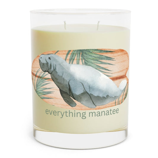 Tropical Surf Manatee Candle |  Candles 11oz