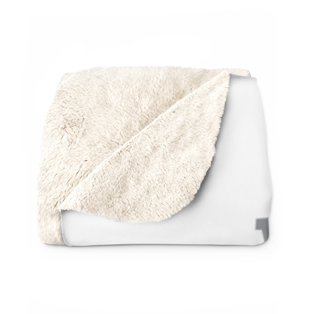 Snorkel Manatee Sherpa Fleece Blanket