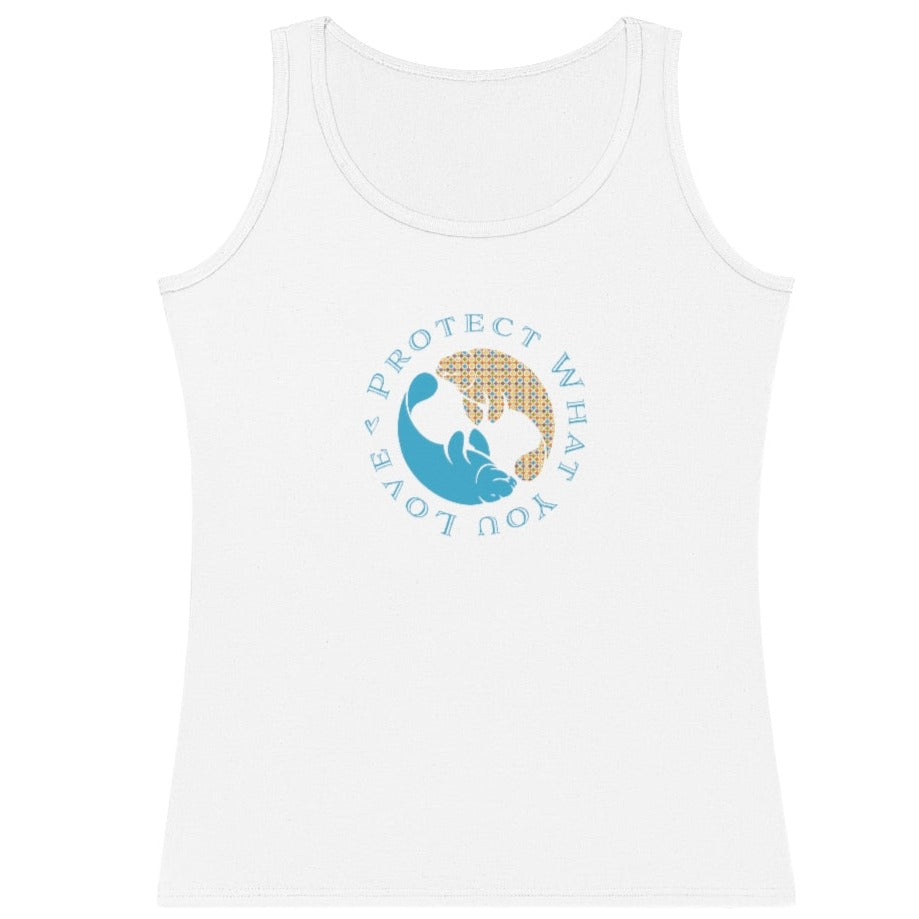 Blue Manatee Twins Tank Top | Womens