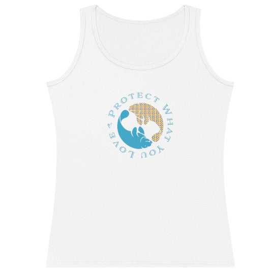 Blue Manatee Twins Tank Top | Womens