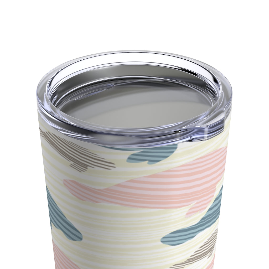 Pastel Manatee Print Tumbler 20oz