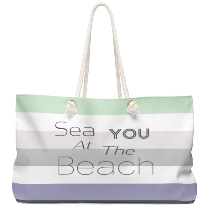 Sea You At The Beach Oversized Weekender Bag