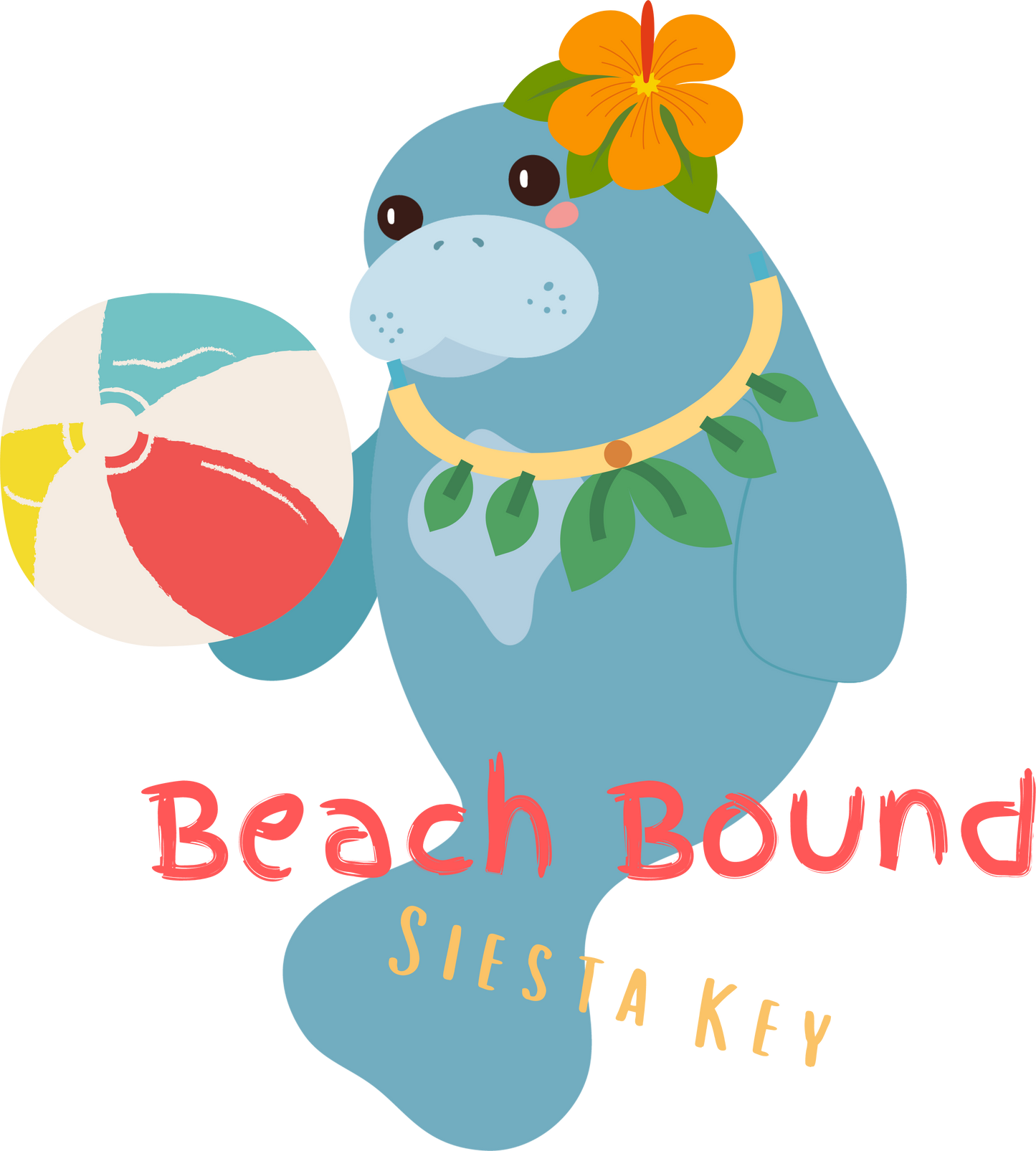 Beach Bound Manatee Hoodie | Toddler