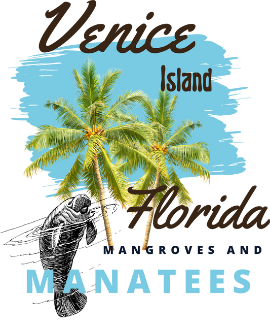 Venice Island Manatee Hoodie | Womens