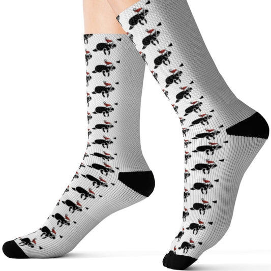 Santa Manatee Socks