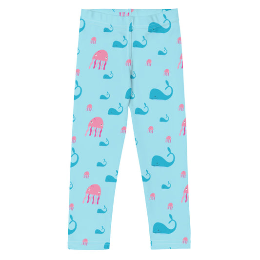 Whale and Jellyfish Leggings | Toddler