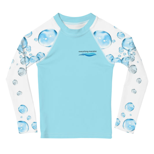 Snorkel Manatee Long Sleeve Rash Guard | Toddler