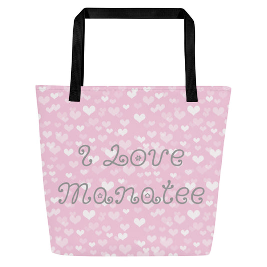 Love & Hearts Manatee Beach Bag | Bags