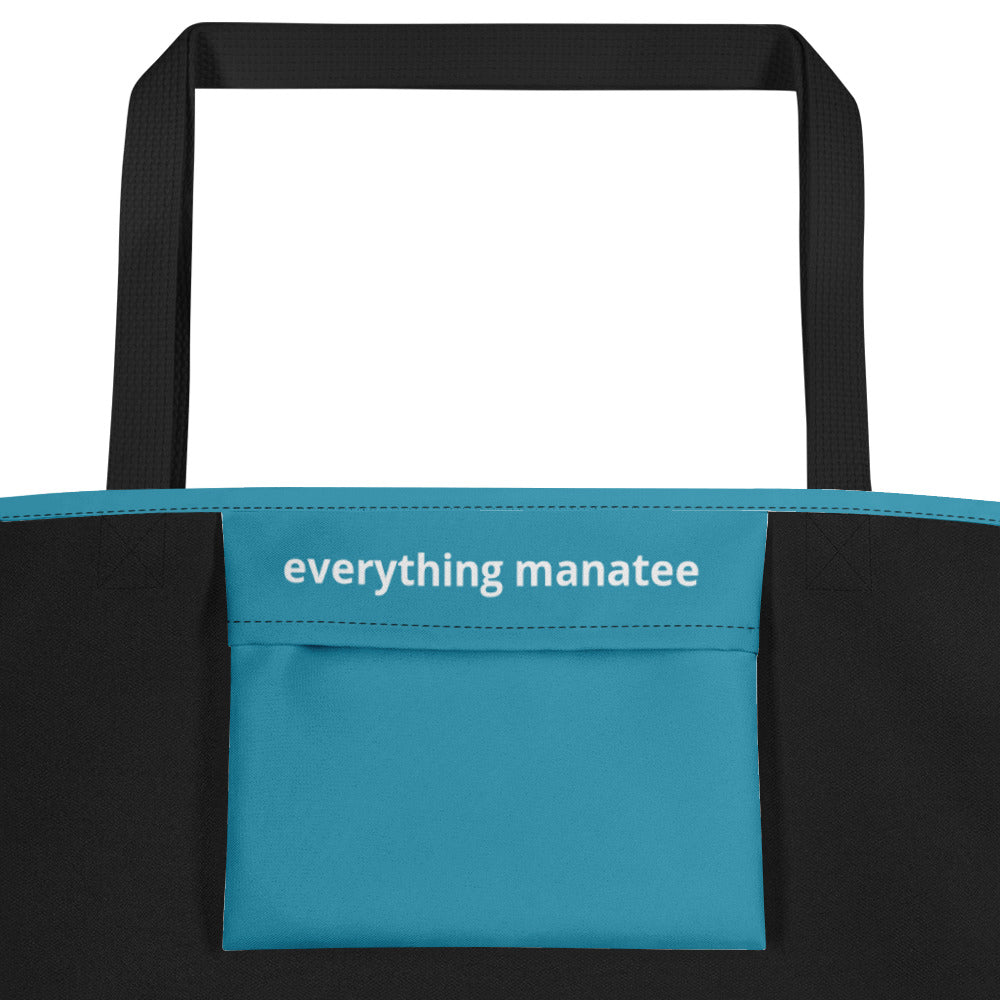 Caribbean Blue Manatee Beach Bag | Bags