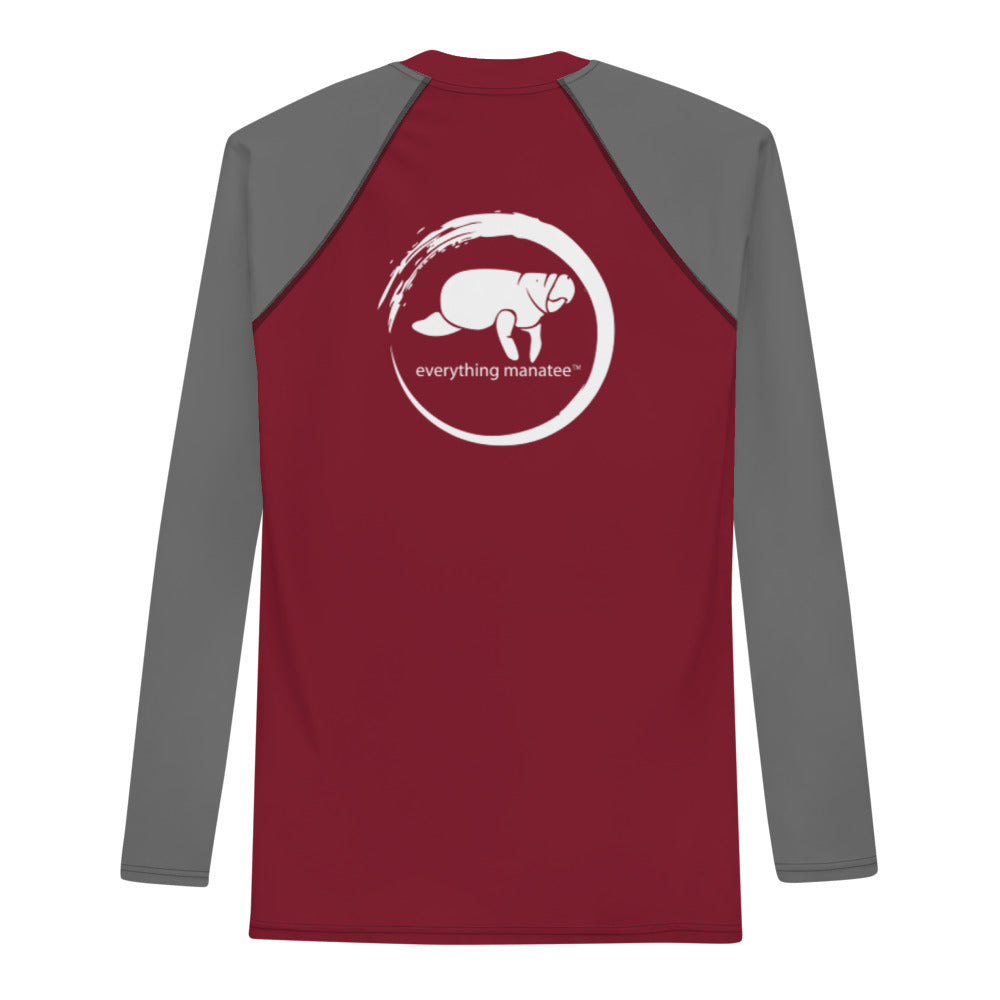 Manatee Wave Long Sleeve Rash Guard | Mens