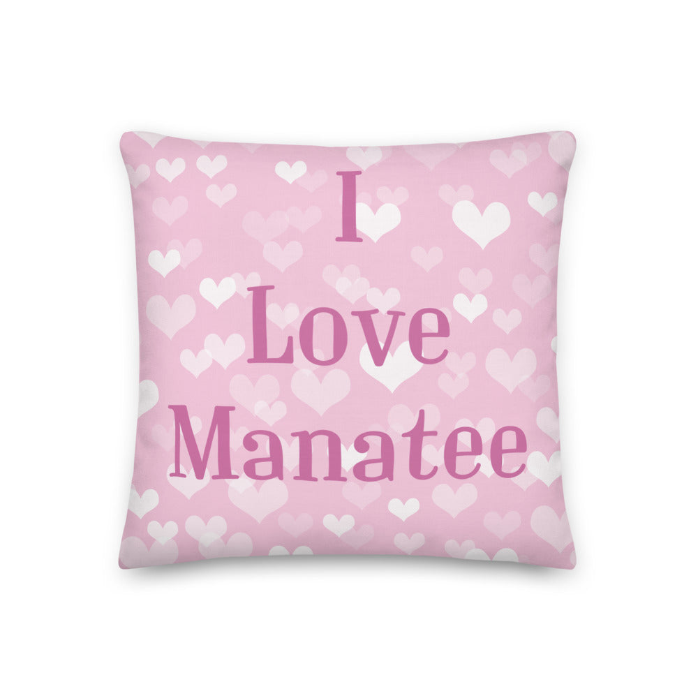 Chubby Mermaids Manatee Premium Pillow