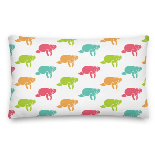 Manatee Print Premium Pillow | Pillows