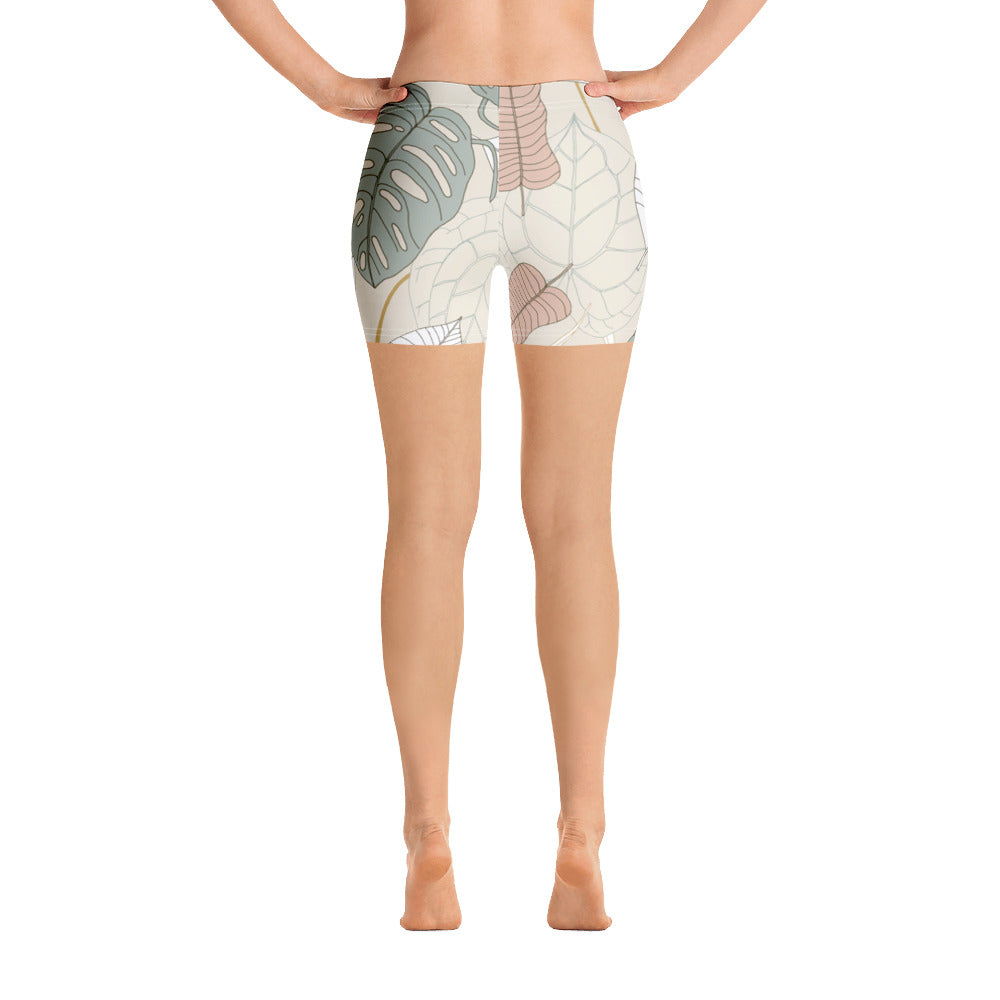 Soft Palms Spandex Shorts | Womens