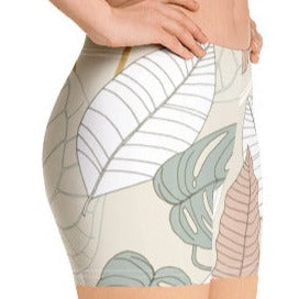 Soft Palms Spandex Shorts | Womens