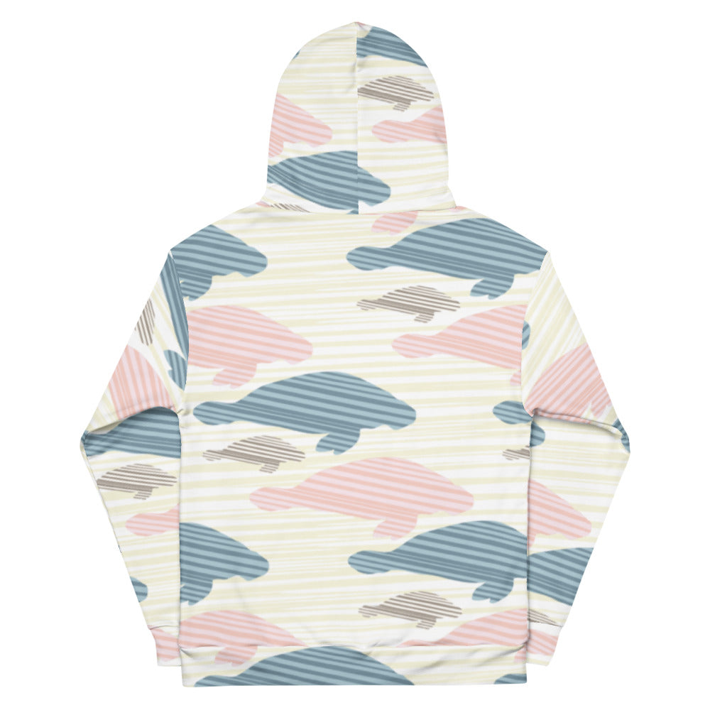 Manatee Print Hoodie | Mens