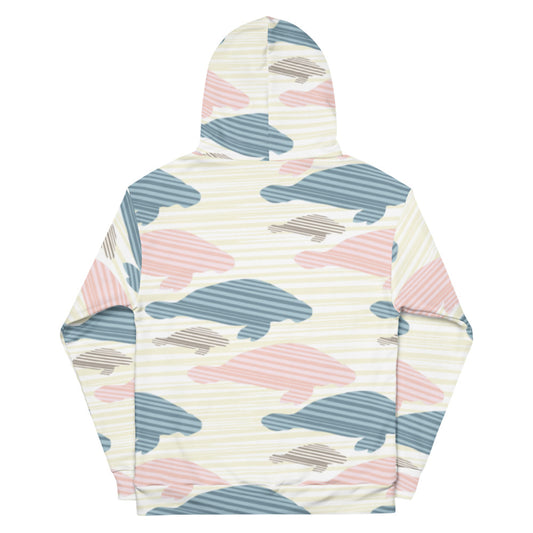 Manatee Print Hoodie | Mens