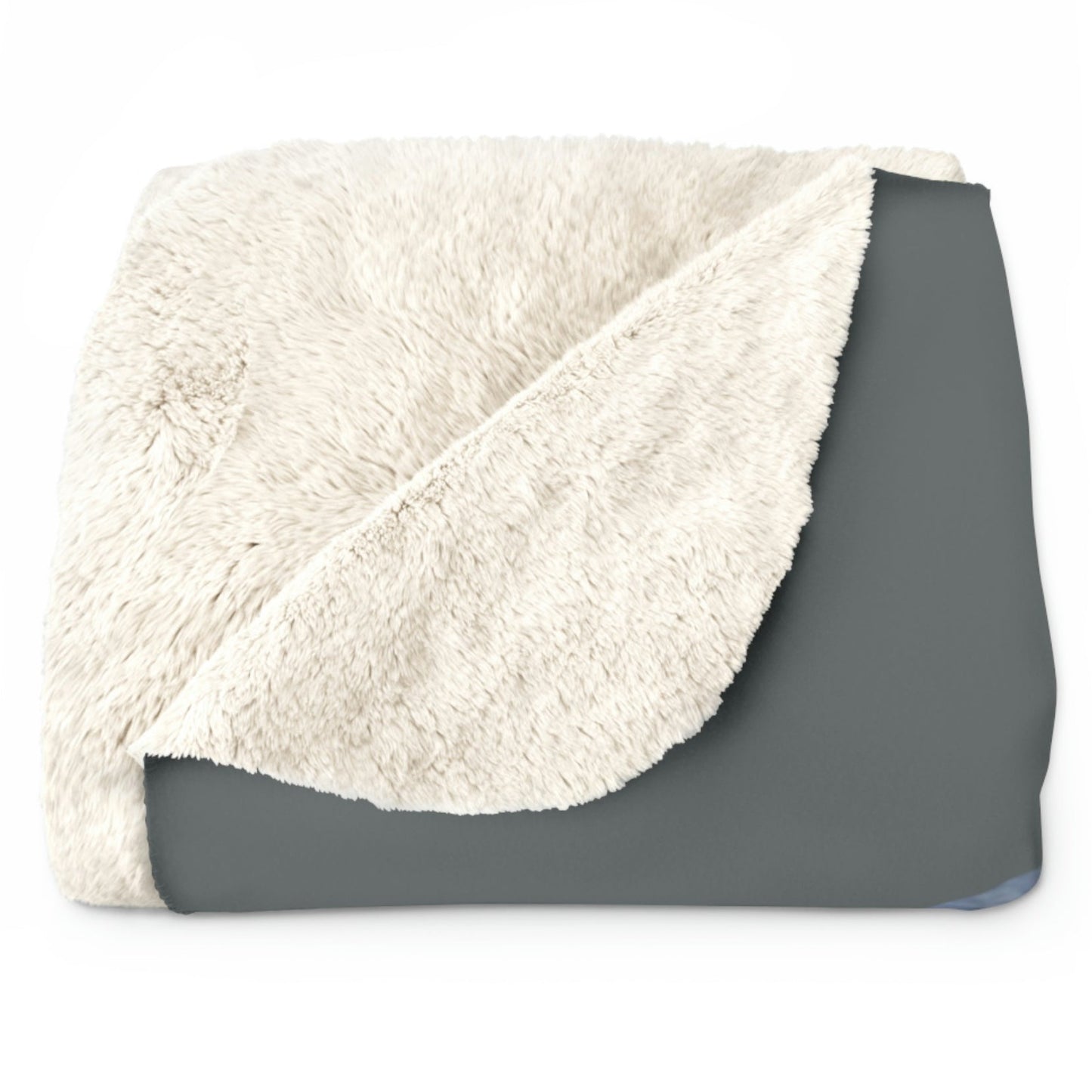 Manatee Spirit Animal Sherpa Fleece Blanket | Blankets