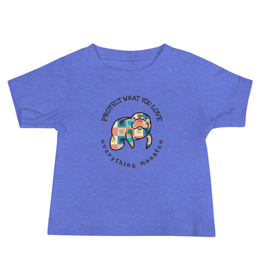 Manatee Columbia Blue T-Shirt