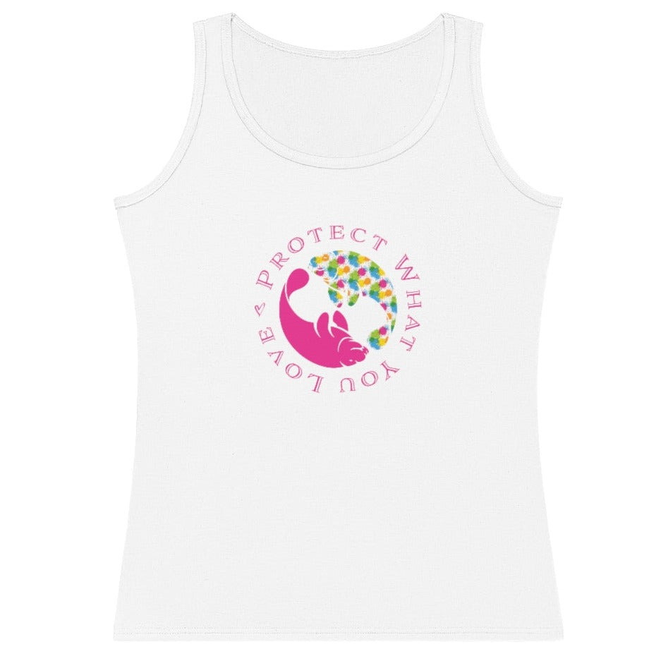 Happy Splatter Manatee Tank Top | Womens