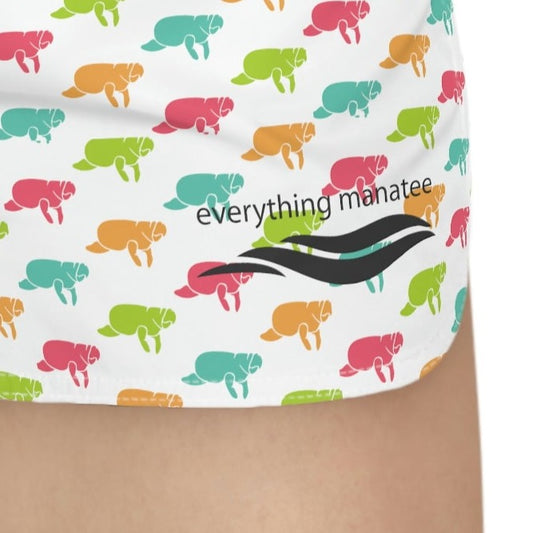 Multi Color Manatee Casual Shorts | Womens