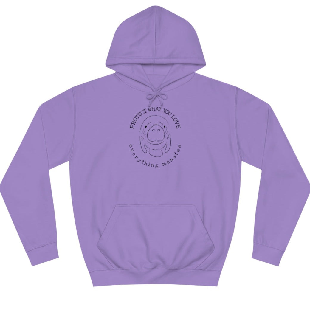 Violet Classic Manatee Hoodie | Womens