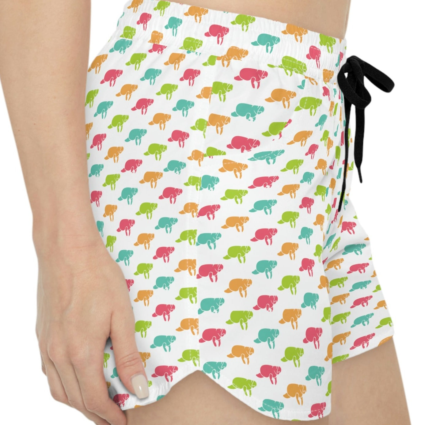 Multi Color Manatee Casual Shorts | Womens