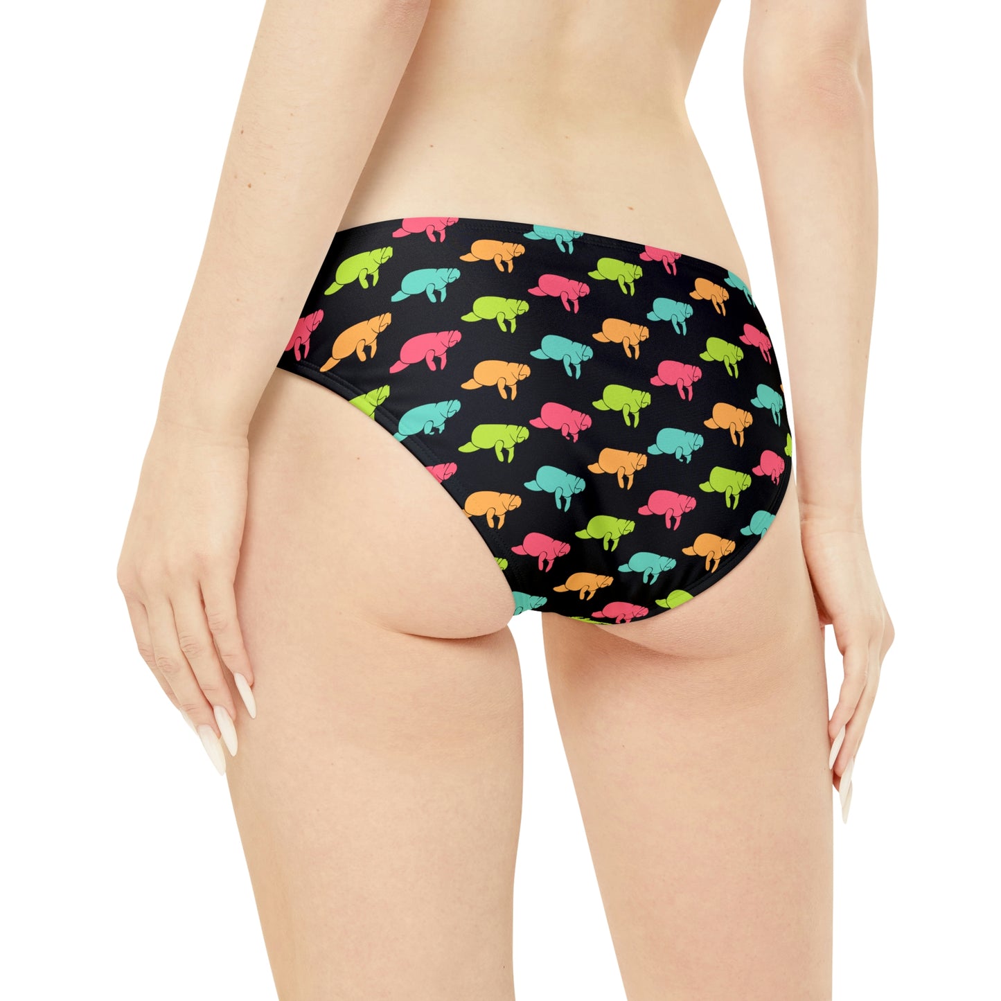 Manatee Print Strappy Bikini Set | Womens