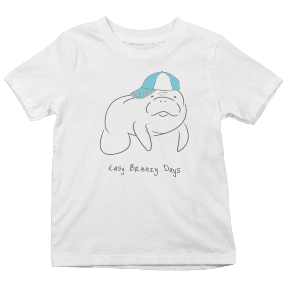 Easy Breezy Days Manatee T-Shirt | Toddler