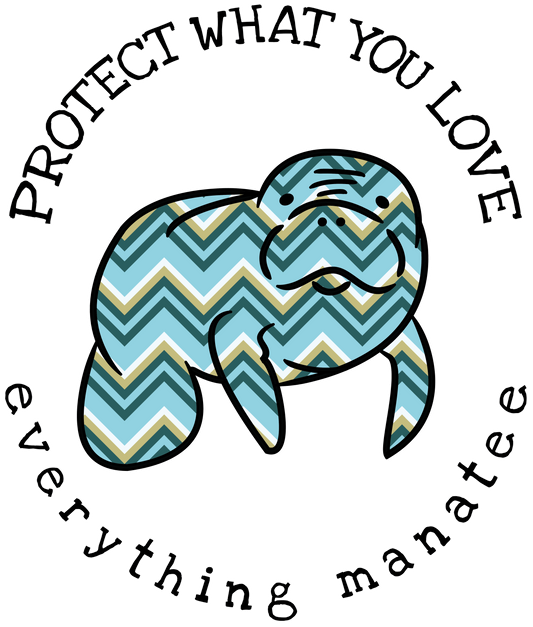 Zig Zag Manatee T-Shirt | Toddler