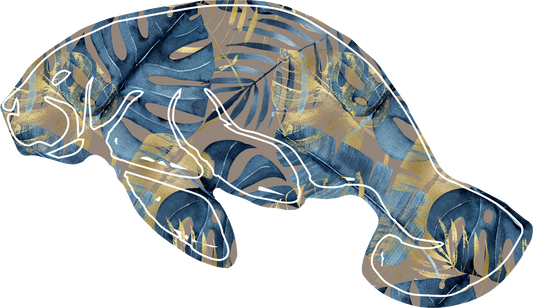 Hawaiian Manatee Hoodie | Mens