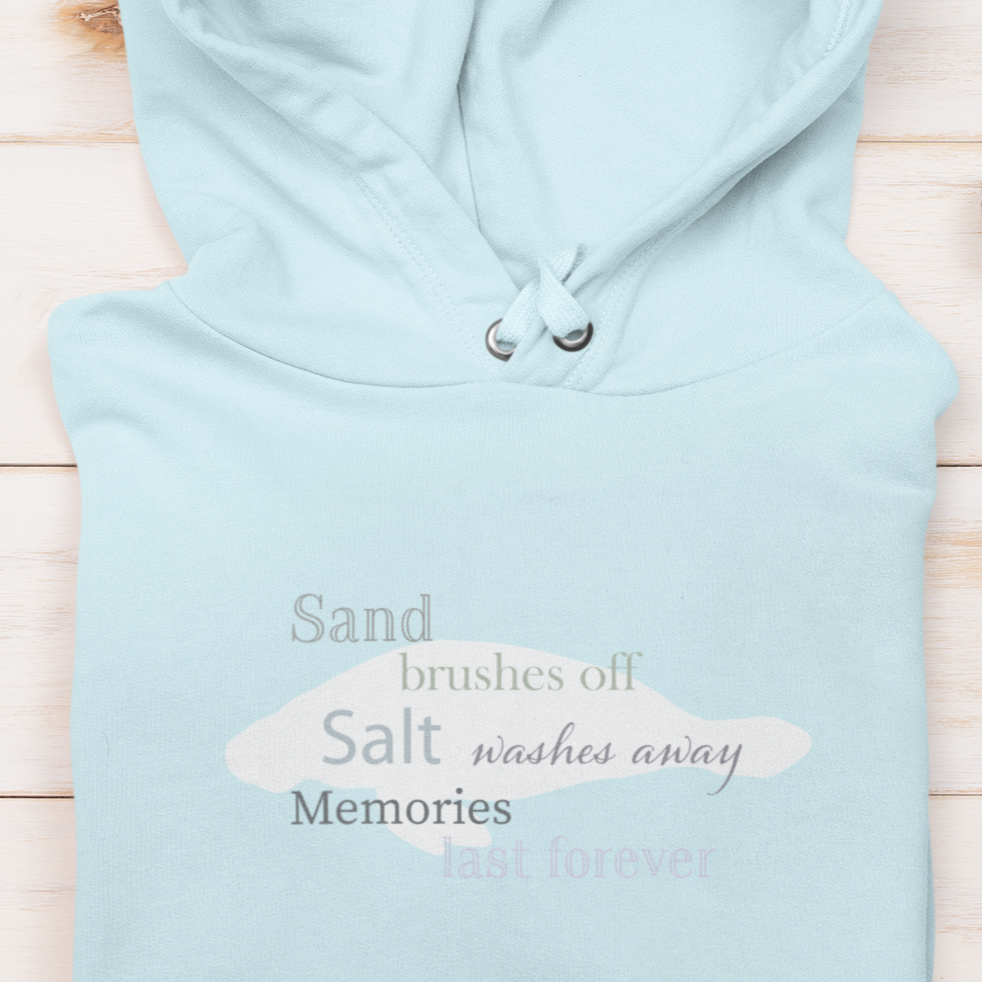 Memories Last Forever Manatee Hoodie | Womens