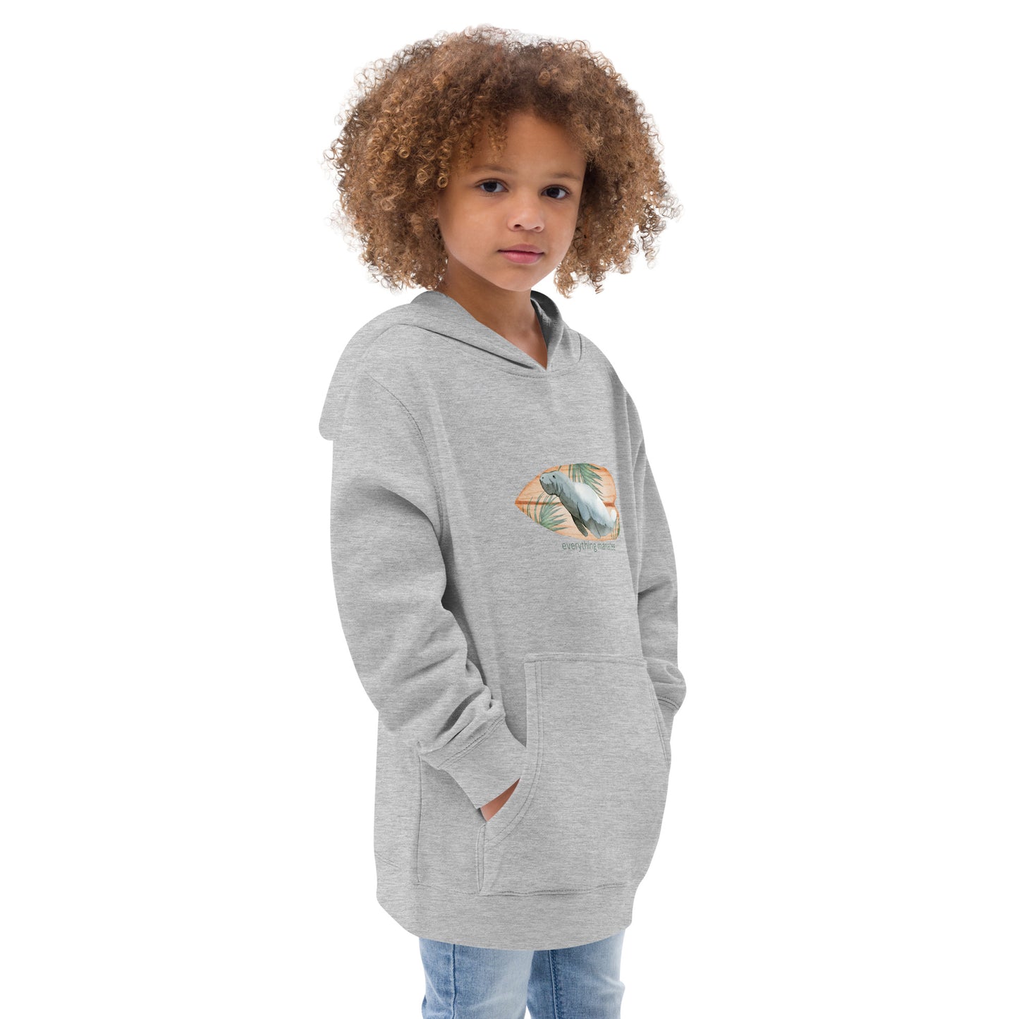 Vintage Surf Manatee Hoodie | Youth