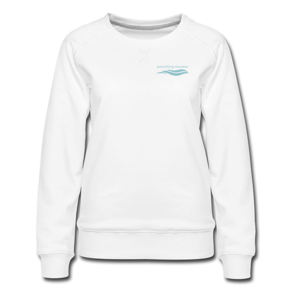 Find Me Under The Palms Premium Sweatshirt | Women - white