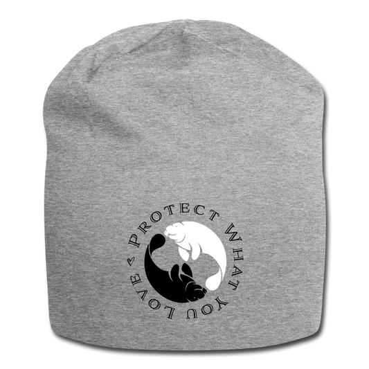 Protect Manatee Beanie | Mens - heather gray