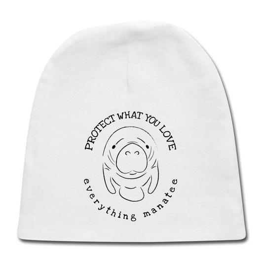 Protect What You Love Cap | Baby - white