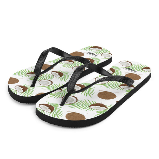 Coconut and Palm Flip-Flops