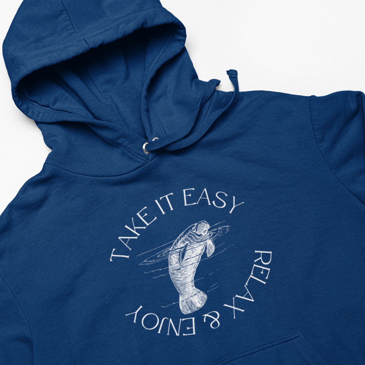 Take It Easy Manatee Hoodie | Womens