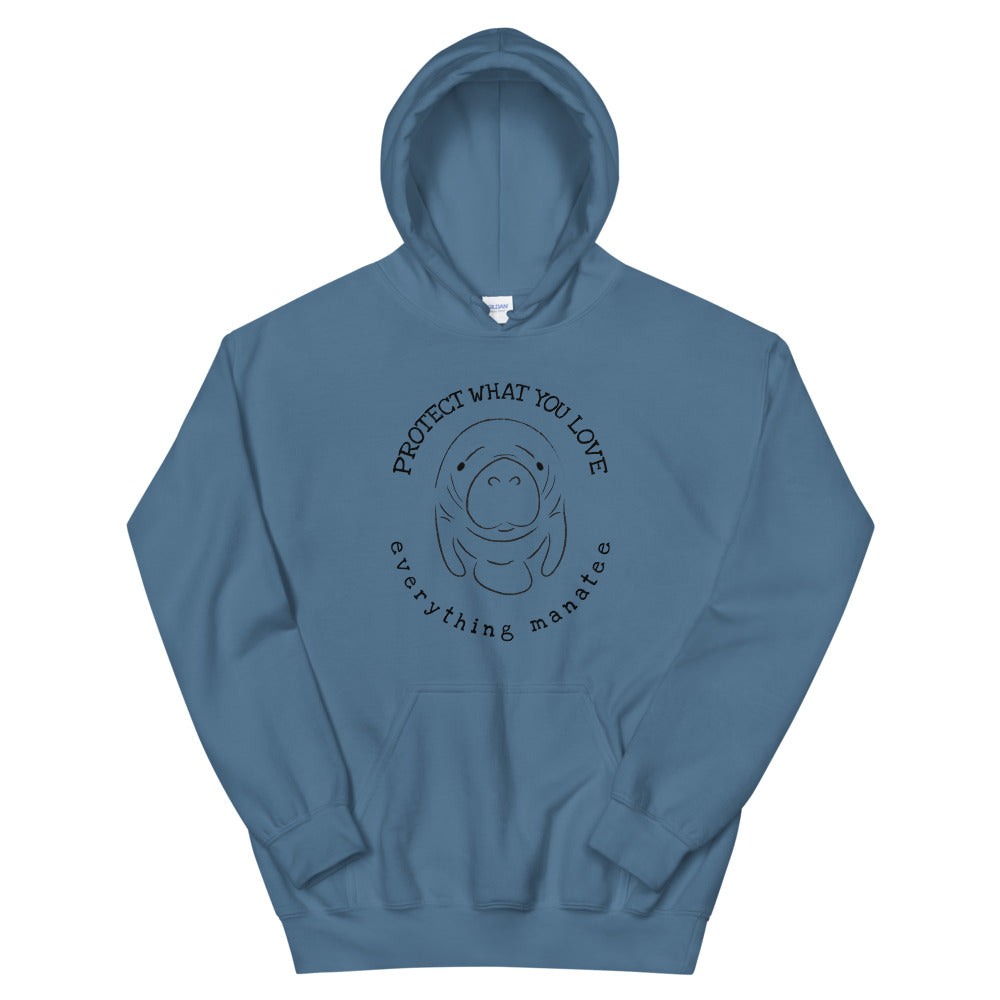 Protect What You Love Manatee Hoodie | Womens