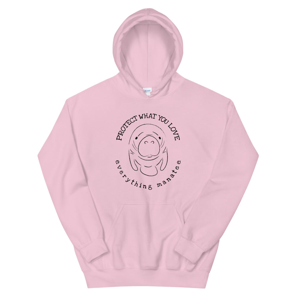 Protect What You Love Manatee Hoodie | Womens