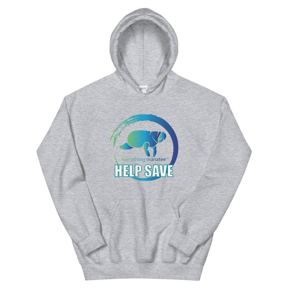 Help Save The Manatee Hoodie | Mens