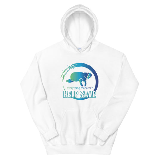 Help Save The Manatee Hoodie | Mens