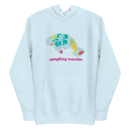 Fruits & Flowers Hoodie | Womens