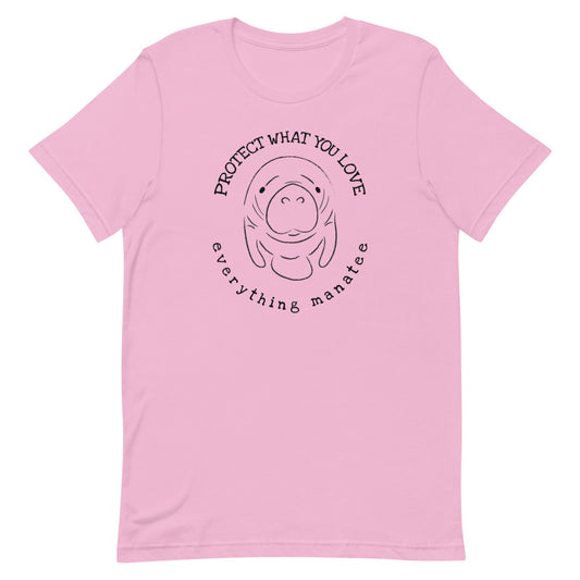 Protect What You Love Manatee T-Shirt | Womens