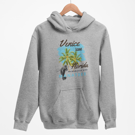 Venice Island Manatee Hoodie | Womens